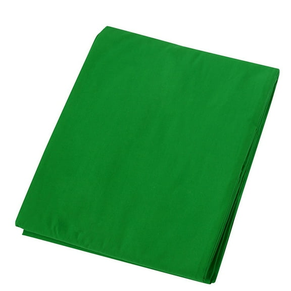 WRITWAA Portable Green Backdrop for Photography, Non-Glare Fabric Background for Pictures, Photo Studio, Video, and Streaming