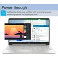 thumbnail image 6 of HP Touchscreen Laptop, 15.6" HD Touch, Intel Core i3-1215U, 16GB RAM, 512GB SSD, Intel UHD Graphics, Wi-Fi, Bluetooth, Long Battery Life, Windows 11 Home, 6 of 7