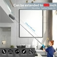 thumbnail image 4 of Microfiber Duster with Extension Pole(Stainless Steel) - Extra Long 31'' to 108'',With Bendable Head,Extendable Duster for Cleaning High Ceiling Fan,Interior Roof,Cobweb,Gap Dust Wet or Dry, 4 of 8