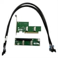 thumbnail image 1 of Tarjeta PCIe 5.0 X16 A MCIO Dividida con Placa Base MCIO Dual para Adaptador de Expansión de Conexión de Tarjeta Gráfica Discreta EGPU, 1 of 5
