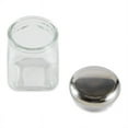 thumbnail image 3 of Glass Bottle - Square - Clear - 4Oz, 3 of 5