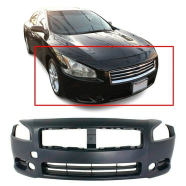 DCP Front Bumper Cover For 2009-2014 Nissan Maxima w/ fog lamp holes Primed
