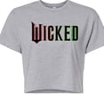 thumbnail image 3 of Wicked - Theatrical Rainbow Logo - Juniors Cropped Graphic T-Shirt, 3 of 5