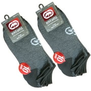 Marc Ecko Unlimited Mens Low Cut Black/Grey Athletic Socks 20-Pack