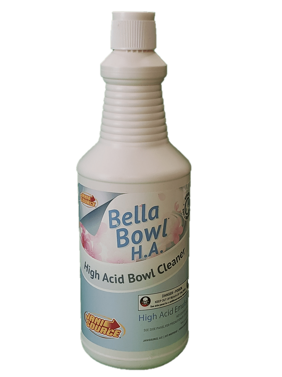 Bella Bowl H.A. High Acid Toilet Bowl Cleaner, 1 Quart (3Pack