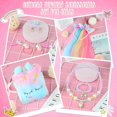 thumbnail image 3 of Princesa Vestir Accesorios, Elsa Sirena Unicorn Princesa Niñas, Juegos de Joyas para Niña, Contiene Corona, Sceptre, Guantes,Collar, Anillo, Pendientes, Bolso, Accesorios Pelo para Niña, 3 of 5