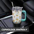thumbnail image 7 of Insulated Dog Lover Tumbler for Women - 40oz Leakproof Travel Mug with Handle & Straw - Cute Puppy Gift Coffee Cup, 7 of 7