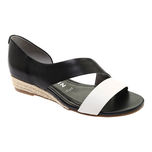 anne klein womens wedge mules