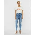 thumbnail image 1 of Vero Moda Denim Sophia High Rise Skinny Jeans Light Blue Size XS L.32, 1 of 1