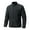 Black, variant on Men's Lightweight Casual Jacket Autumn Winter Zippered Outerwear Minimalist Style Comfortable Breathable Outdoor Coat
