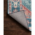 thumbnail image 6 of SKY-03 Turquoise, Terracotta 6-0" x 9-0" Size Rug, 6 of 7