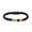 Rainbow-20 CM, variant on Cremation Jewelry Lava Stone Urn Bracelet for Ashes for Women Men Chakra Healing Balancing Genuine Leather Memorial Bracelets