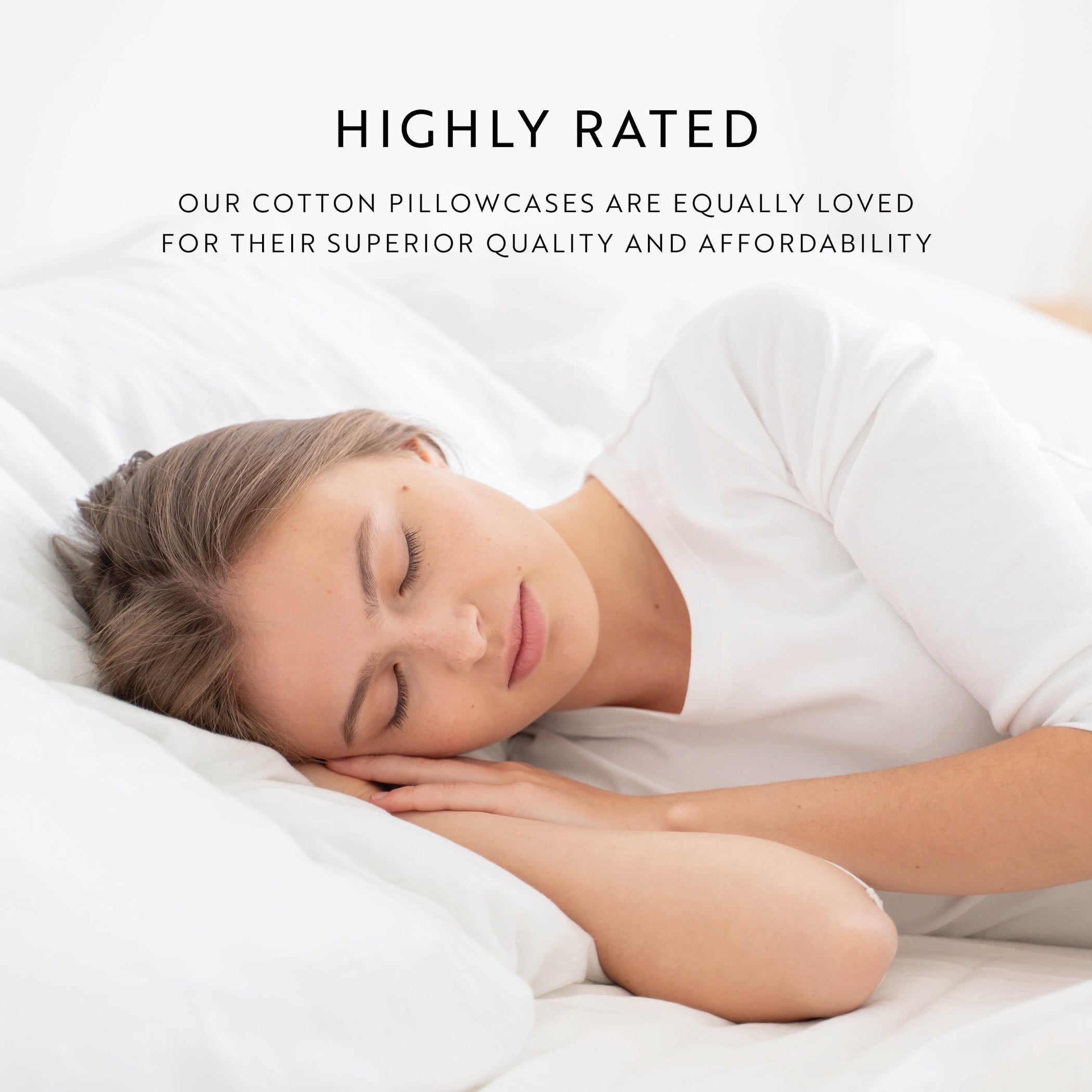 Light Gray 300TC Cotton Cooling Pillow Case Set, Standard/Queen, by Noble Linens