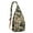 Beige, variant on Outdoor Camo Sling Backpack – Lightweight Tactical Military Daypack for Hiking, Camping, Hunting & Travel