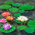 thumbnail image 4 of Nenúfares artificiales ZAUGONTW para estanques, 20 unidades, 4 of 7