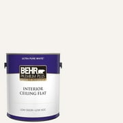 1 Gal. Ultra Pure White Ceiling Flat Interior Paint