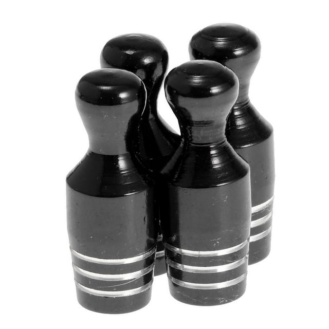 4 UNIDS Rueda Neumático Neumático Neumático Vástagos Tapones De Cubierta De Polvo De Aire Para Del Coche Tipo De De Bowling