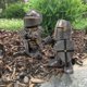 thumbnail image 4 of Jardín Caballero Enano Guardia Armadura Caballeros En Miniatura Escultura Para La Decoración Del Jardín Del Hogar Vogacara HA040698-06, 4 of 6