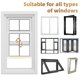 thumbnail image 4 of Cinta selladora para ventanas y puertas, 300 cm, color blanco, 4 of 7