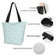 thumbnail image 4 of Disketp Milk Tea Bolsa de Hombro Casual para Mujer, Bolso Cruzado para Compras, Viajes y Uso Diario, 4 of 6