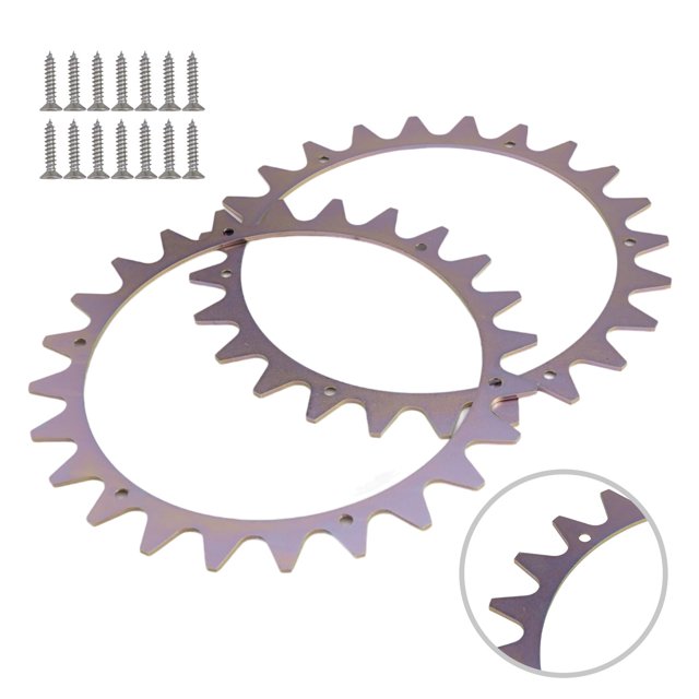 Mosiee Accessoires Durables pour Tondeuse à Gazon Clous de Roue de Traction Robotique P/M Traction S300 S450I S500I Acier Inoxydable pour Worx