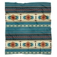 thumbnail image 5 of Vintage Bohemian Sherpa Throw Blanket - Oriental Vintage,50x60 Blanet for Couch Cover Kids and Women, 5 of 5