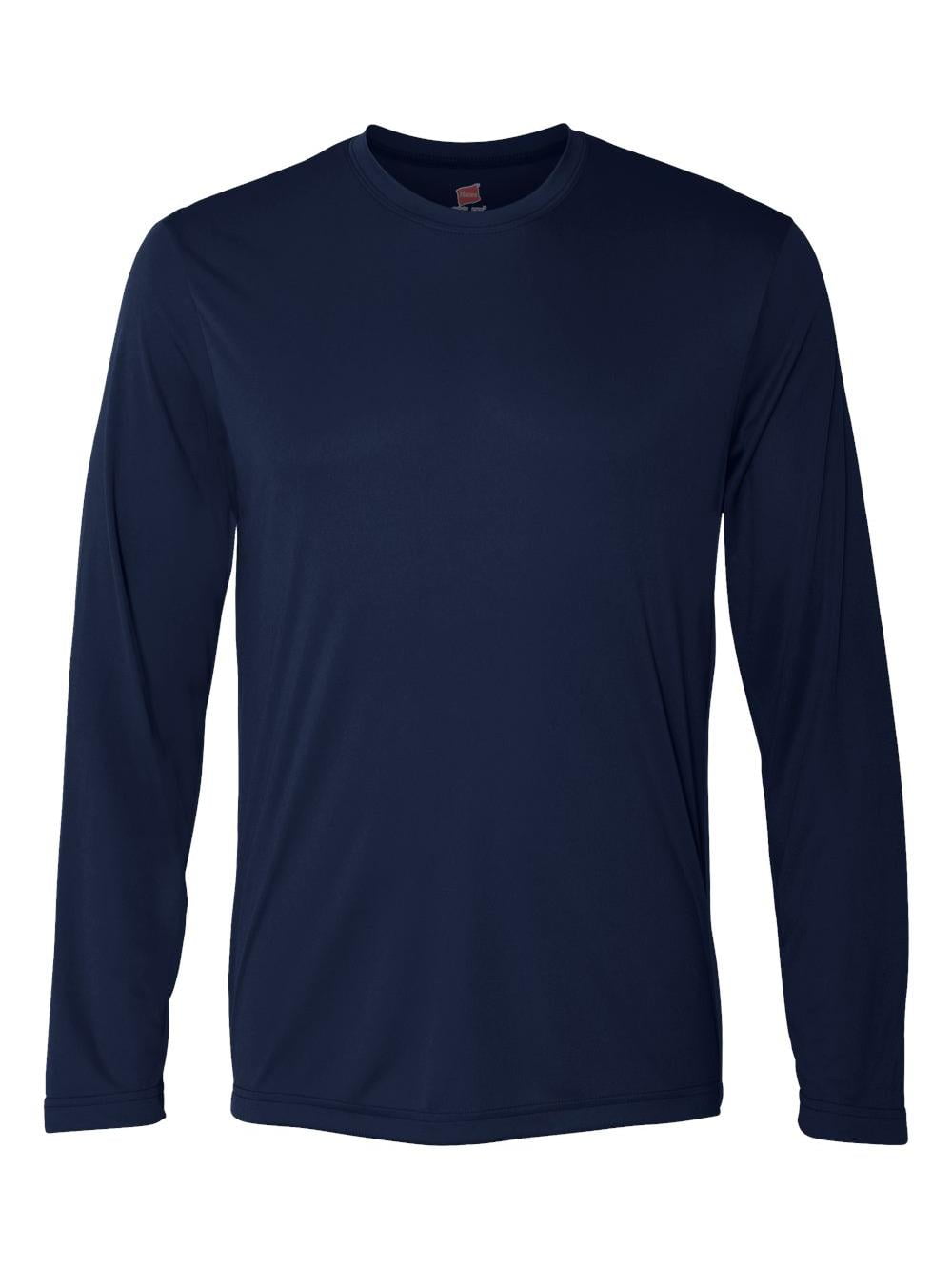 hanes cool dri long sleeve walmart