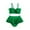 Green, variant on Two Piece Swimsuit for Girls Bikini Sets Beach Bow Bathing Suit Girls Summer Clothes Tween Bathing Suits 7-8 Years