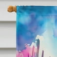 thumbnail image 3 of Hippie Animal Stag Deer House Flag 28 in x 40 in, 3 of 5