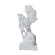 thumbnail image 2 of Escultura de pareja besándose, figura de amor, adorno de cumpleaños, estatua de pareja besándose Blanco, 2 of 9