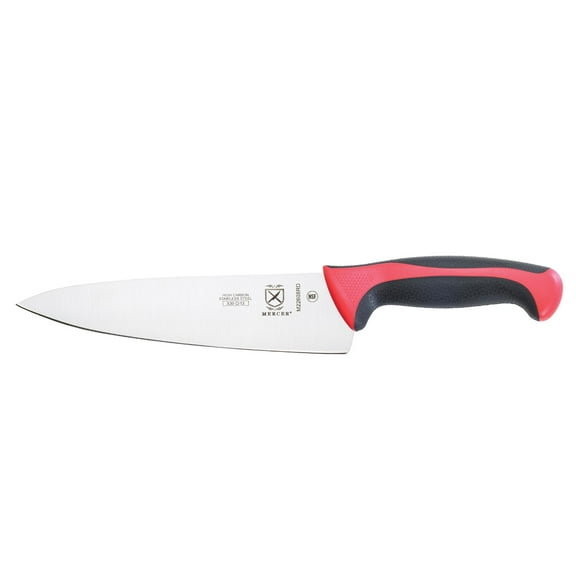 Mercer Culinary M22608RD Millennia Colors Chef's Knife, 8 Inch, Red CA1