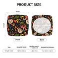 thumbnail image 6 of Lsque Owl And Leaves Printed Square Couch Cushion Covers, Floral Sofa Cushion Covers Replacement, Stretch Couch Covers for Couch-16.9in, 6 of 9