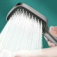thumbnail image 5 of HengDidi High-Pressure 3-Setting Handheld Shower Head - Water-Saving Spray Modes for Low Flow Pipes, Easy Installation for Bathrooms & Gym Showers, 5 of 9