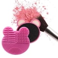 thumbnail image 3 of Color Removal Sponge Portable Makeup Brush Cleaner Eyeshadow Brush Cleaner, 3 of 7
