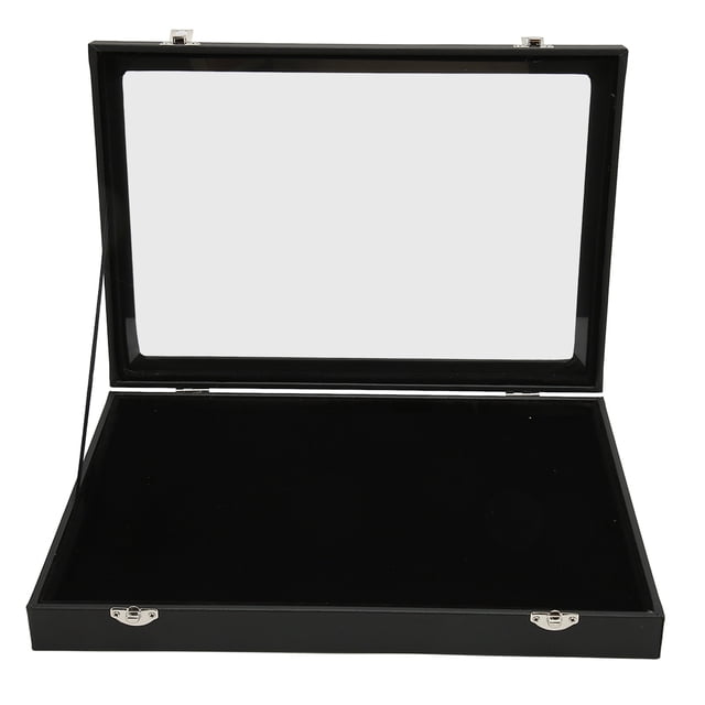 Vitrina De Alfileres, Caja De Sombra De Alfileres Resistente A Prueba De Polvo De Gran Capacidad Con Parte Superior Transparente, Marco De Exhibición De