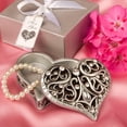 thumbnail image 6 of FASHIONCRAFT 8631 Heart Shaped Curio Box, Trinket Box, Curio Box Favors, Wedding Favor, Bridal Shower Favor, 1-Piece, 6 of 6
