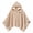 Beige A, variant on QISIWOLE Red Heated Hooded Shawl Wrap For Women, 3 Heat Settings Fast Heating, 4.8 ft x 31.5 in Cotton Blend Heated Blanket, For Home Office Travel Winter Warmth