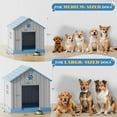 thumbnail image 6 of Large Dog House for Small, Medium & Large Dogs - Weatherproof Shelter with Elevated Floor & Air Vents, Easy to Clean & Assemble, 6 of 15