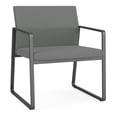 thumbnail image 1 of Fauteuil d'Appoint Surdimensionné Gansett pour Réception / Acier Charbon / Gris Pâle, 1 of 5