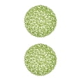 thumbnail image 3 of Moyic 6pcs / set Tapete de comedor de papel simple y de moda - Verde ecológico y bajo en carbono de 38 cm 38cm verde 2Conjunto, 3 of 6