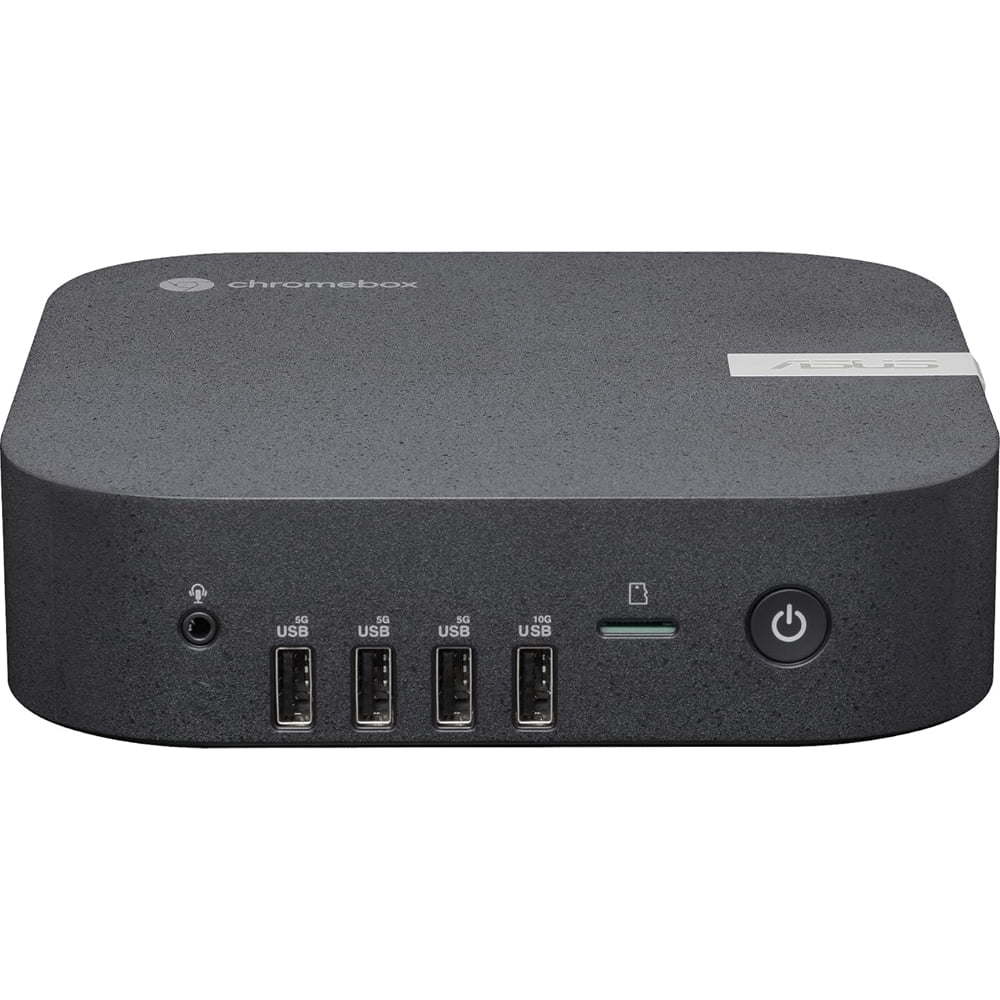 Asus Chromebox 5a Chromebox - Intel Core i5 13th Gen i5-1335U - 8 GB - 128 GB SSD - Mini PC - Eco Black - Intel Chip - ChromeOS - Intel Iris Xe Graphics DDR5 SDRAM - IEEE 802.11ax Wireless LAN - 90 W