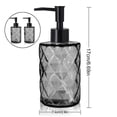 thumbnail image 3 of MOQIN Refillable Cosmetic Pump Dispensers, Glass Bottles with Pump Dispenser, Refillable Bottle, BPA-Free for Body Wash, Moisturizer, Liquid Soap, Massage Oil, with a Clear Pump 2-Pack, 3 of 7