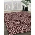 thumbnail image 3 of Ahgly Company Machine Washable Indoor Rectangle Transitional Night Red Area Rugs, 8' x 10', 3 of 7