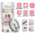 thumbnail image 2 of Gifts for Best Friends Women Birthday - Valentines Day Gifts for Best Friend Girl, Valentines Gift for Best Friend - Best Friend Gift for Women, Best Friend Birthday Gifts, Bestie Gifts - 20Oz Tumbler, 2 of 5