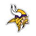 thumbnail image 3 of Minnesota Vikings Aimant de Voiture Logo 12 Pouces, 3 of 3
