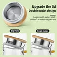 thumbnail image 7 of YasTant 70 Oz/2L Glass Pitcher, Glass Water Kettle with Precise Scale Line and Lid, Elegant Diamond Design Water Pitcher with Handle, Hot/Cold Water Jug, Juice, and Iced Tea Beverage Carafe, 7 of 7