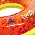 thumbnail image 3 of CocoNut Outdoor Juicy Watermelon Glitter - 42" x 42" Pool Float – Inflatable Pool Ring – Durable Long Lasting Lounge Tube and Water Toy – Fun Decoration for Parties, Events. Ages 8+, 3 of 7