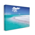 thumbnail image 3 of Stupell Industries Tropical Beach Shoreline Coastal Photography Gallery Wrapped Canvas Print Wall Art, 3 of 5