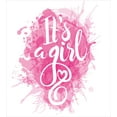thumbnail image 3 of Ambesonne Pink Duvet Cover Set, It's a Girl, 2-Calking, White Pink, 3 of 3