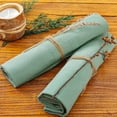 thumbnail image 5 of Ksopiavobs Cotton Linen Napkins Bulk 17"x17" Stonewashed Cloth Dinner Napkins Rustic Thick Table Napkins for Fall Thanksgiving Christmas Party Wedding Decoration (Set of 4, Sage), 5 of 5